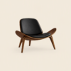 Silla Shell en madera laminada